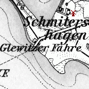 Windmhle Schmitershagen - Standort 1893