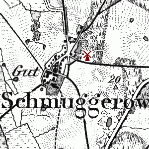Windmhle Schmuggerow - Standort 1893
