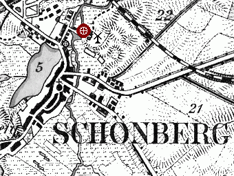 Wassermhle Schnberg - Standort