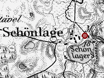 Wassermhle Schnlage - Standort 1893