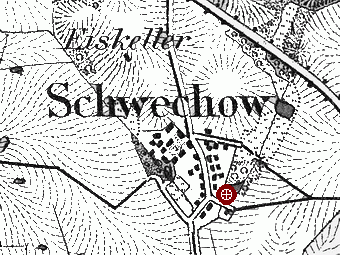 Wassermhle in Schwechow - Standort 1893
