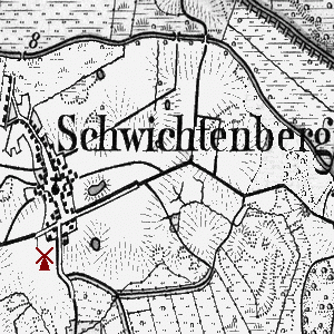 Windmhle in Schwichtenberg - Standort