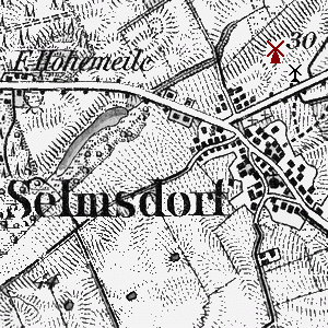 Windmhle in Selmsdorf - Standort