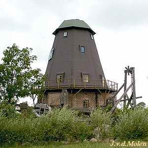 Windmhle in Spantekow - Ansicht 2003