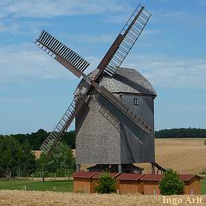 Windmühle Storkow - Ansicht heute