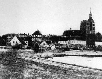 Wassermhle Kniepermhle Stralsund - Ansicht um 1890