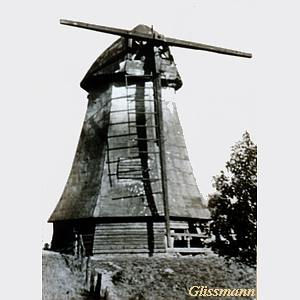 Windmhle in Teldau - Ansicht 1950