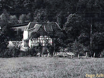 Wassermhle Wolfsberger Mhle Tessin - nur Mllerhaus 1937