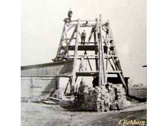 Windmhle Tribsees - Abbau 1900
