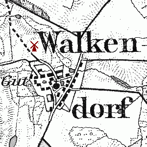 Windmhle Walkendorf - Standort