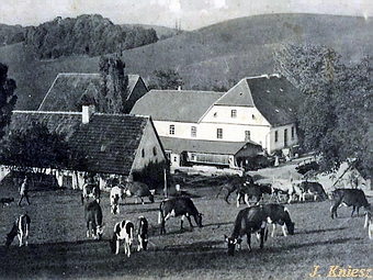 Wassermhle Wanzka- Ansicht 1904