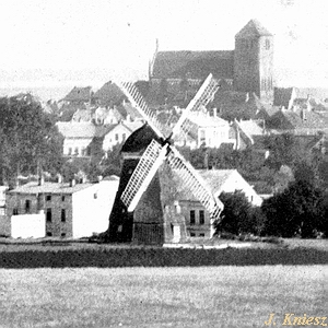 Windmhle Waren Schttler - Stadtansicht 1890