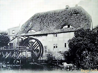 Wassermhle Warin  Amtsmhle - Ansicht 1900