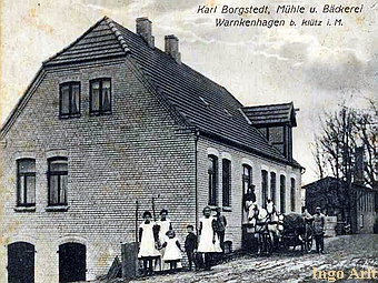 Wassermhle Warnkenhagen - Ansicht 1919