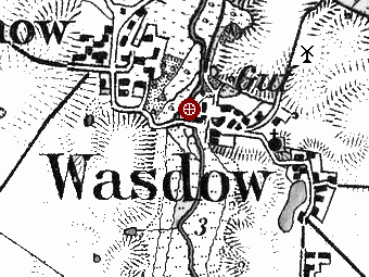 Wassermhle Wasdow - Standort