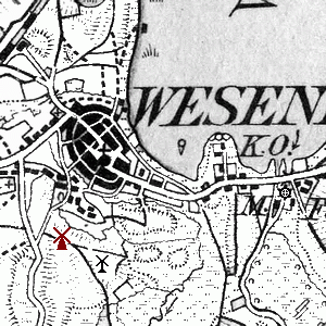 Windmhle Wesenberg - Standort
