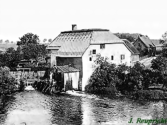 Wassermhle Wismar Grningsmuehle - Ansicht 1900