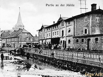 Wassermhle Wittenburg - Ansicht 1909