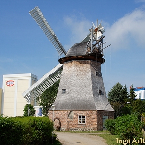 Windmühle Wittenburg - Ansicht heute