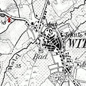 Windmhle Wittenburg - Standort
