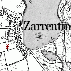 Windmhle Zarrentin Schrder - Standort