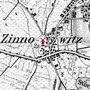 Windmhle Zinnowitz - Standort