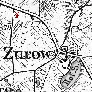 Windmhle Zurow - Standort